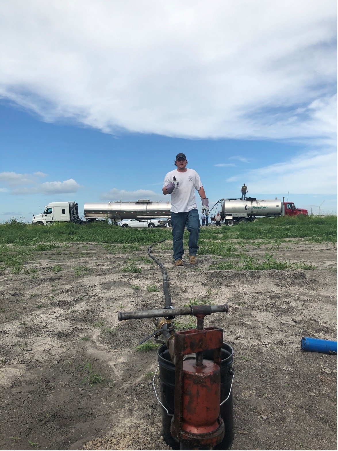 Job Site and Casing Preparation for Hot Wax Casing Fill